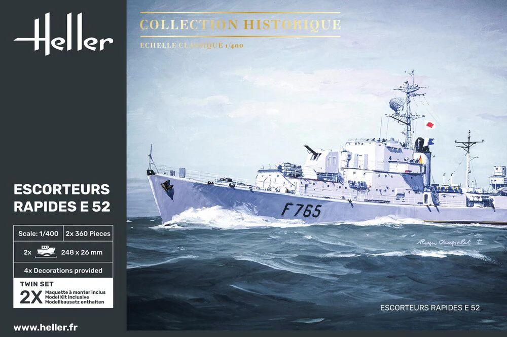 Escorteurs Rapides E 52 1:400 - Image 3