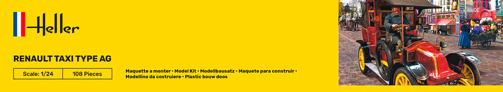 Renault Taxi Type AG 1:24 - Image 5