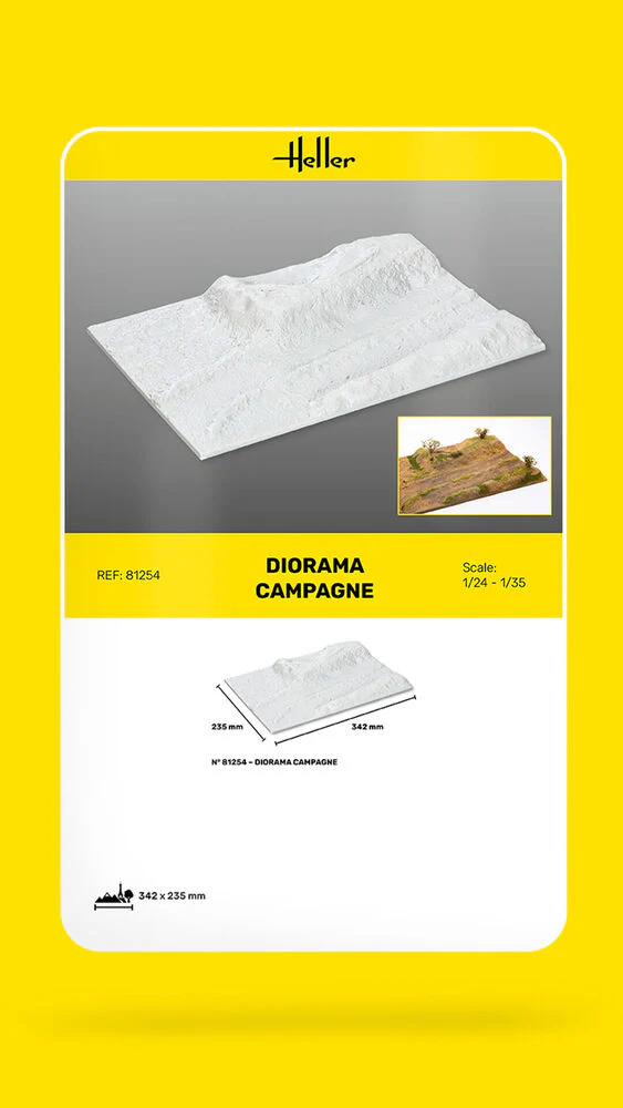 Socle Diorama Campagne 1:35 - Image 6