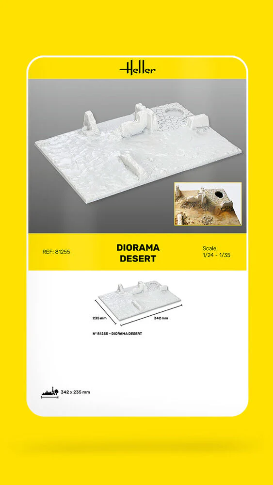 Socle Diorama Desert 1:35 - Image 6