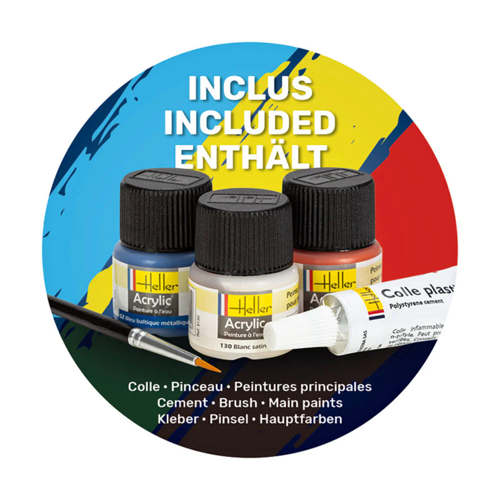 STARTER KIT Citroen 2CV AZU-B 250 Fourgonnette 1:24 - Image 6