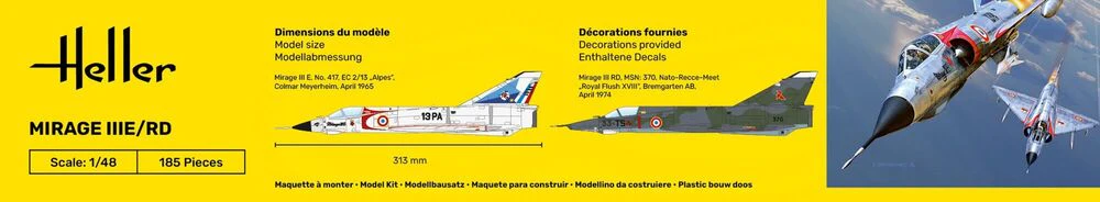 STARTER KIT Mirage IIIE/RD 1:48 - Image 5