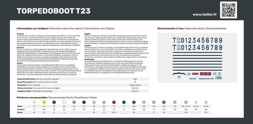 Torpedoboot T23 1:400 - Image 4