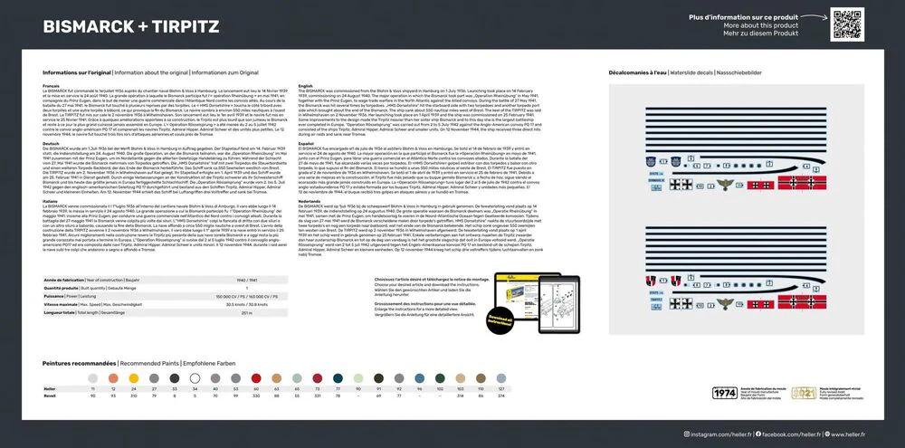 Twin Set Bismarck + Tirpitz 1:400 - Image 4