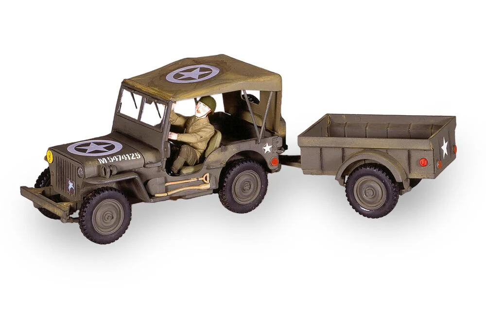 US 1/4 Ton Truck 'n Trailer 1:35 - Image 6